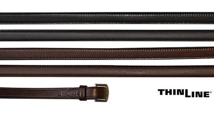 ThinLine Lined Leather Reins