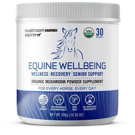 Mushroom Matrix Equine - Equine Wellbeing Mushroom Blend Front