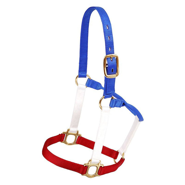Mustang Regular All American Red White & Blue Halter
