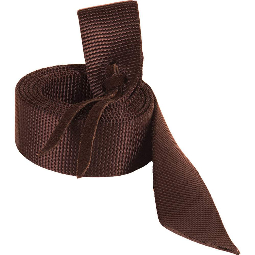 Mustang Nylon Tie Strap Brown 6 foot