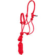 Mustang Pony/Mini Mountain Rope Halter/Lead Red