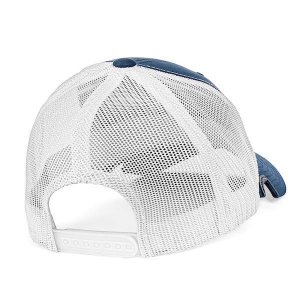 Notch Classic Adjustable Navy/White Trucker Blank