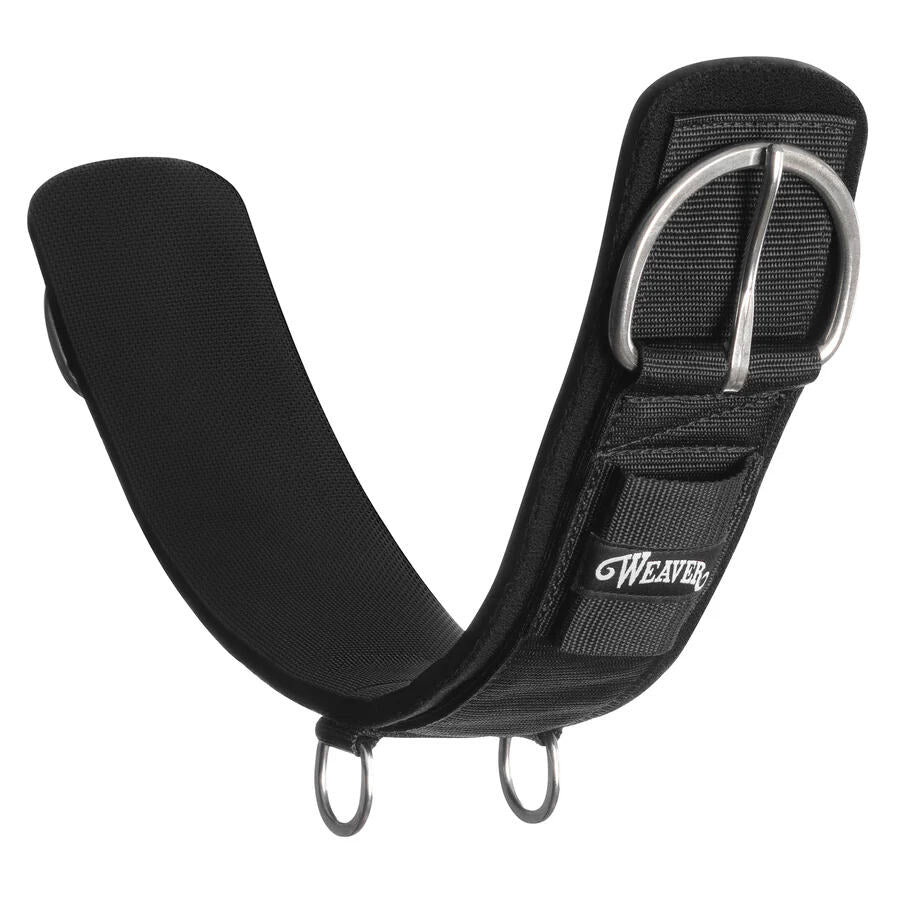 Weaver Black Neoprene Pony Cinch
