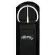 Weaver Neoprene Cinch showing detail of buckle end and brand