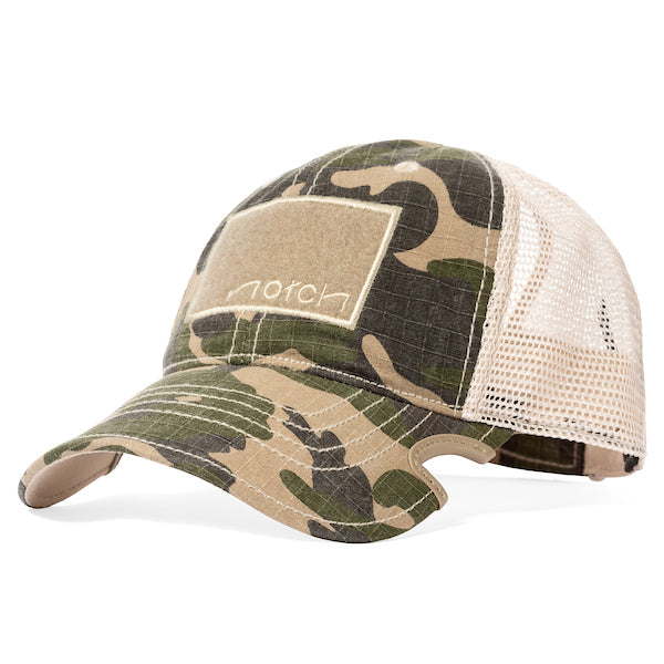 Notch Classic Adjustable Camo Ponytail Operator