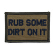 Notch Rub Some Dirt On It Patch - Coyote Brown/Black