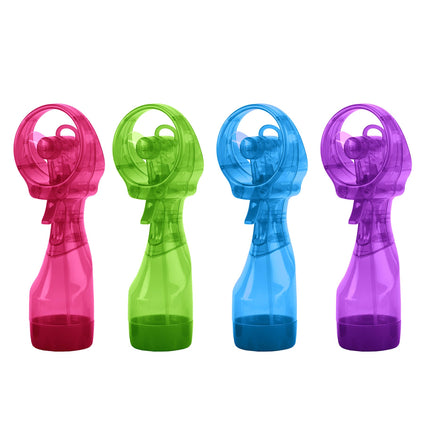 O2COOL Deluxe Misting Fan available in assorted colors