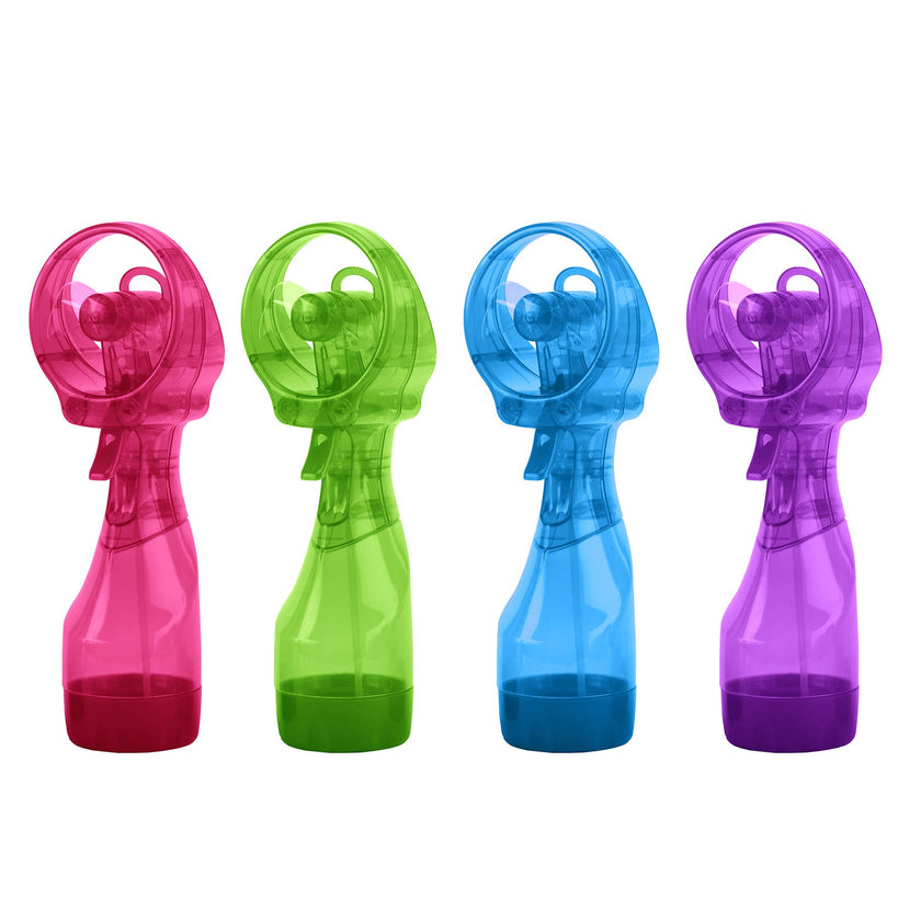 O2COOL Deluxe Misting Fan available in assorted colors