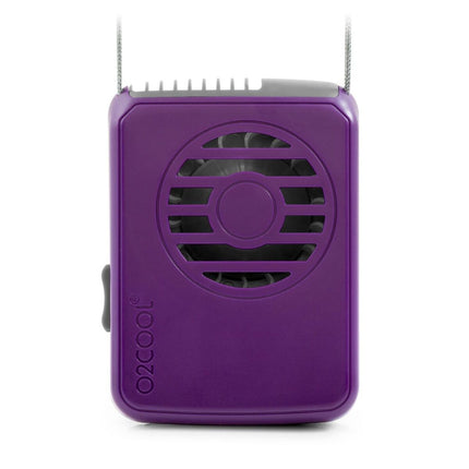 O2COOL Deluxe Necklace Fan - Assorted Colors purple
