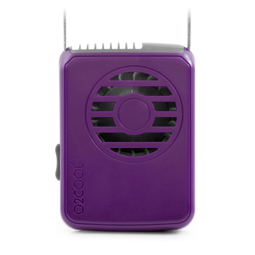 O2COOL Deluxe Necklace Fan - Assorted Colors purple