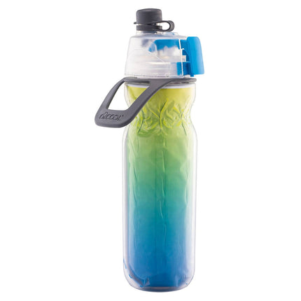 O2COOL Mist 'N Sip 20 oz Bottle ombre blue