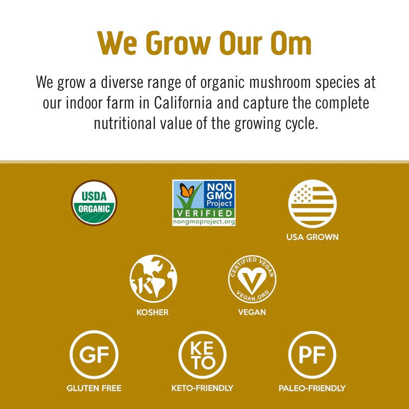 Om Mushroom Superfood - Om Master Blend by Mushroom Matrix Producer details 