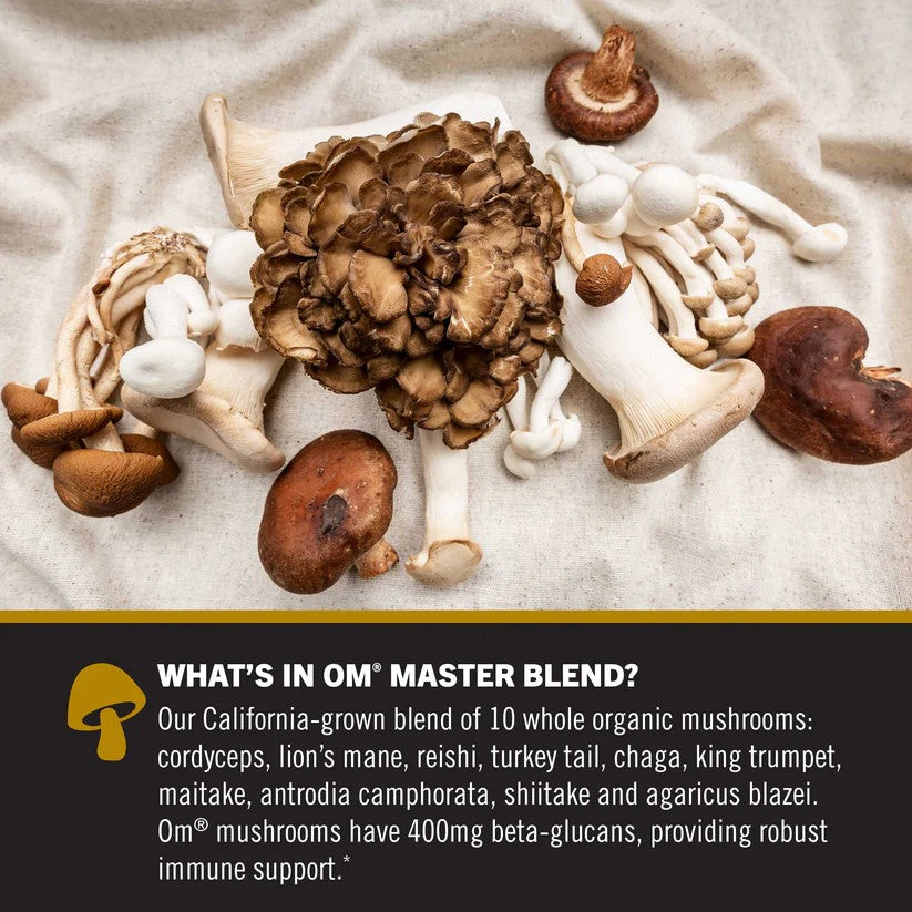 Om Mushroom Superfood - Om Master Blend by Mushroom Matrix Content details