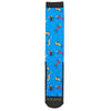 Ovation® Child FootZees Boot Sock Pony Print Blue