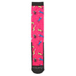 Ovation® Child FootZees Boot Sock Pony Print Pink