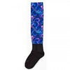 PerformerZ Boot socks Ovation® featthers swirl purple blue