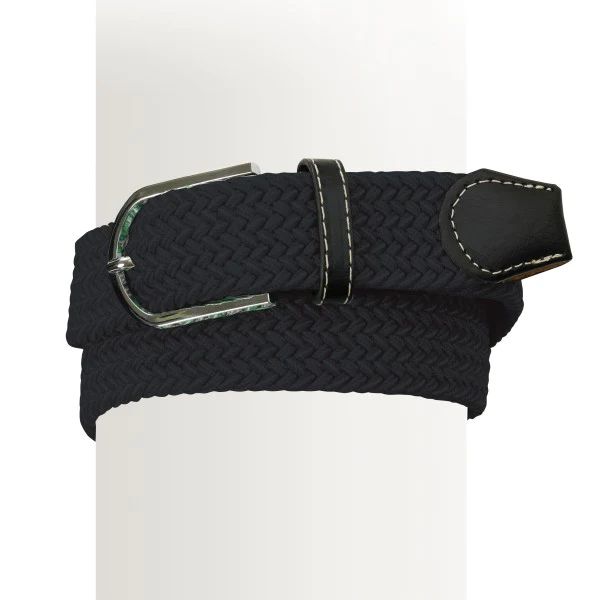 Ovation® Women's Braided Stretch Belt - Black 30