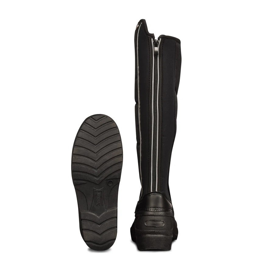 Ovation Telluride Winter Boot shows sole and back zipper detail
