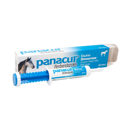 PANACUR® PASTE SYRINGE 25 G shown with box