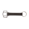 Perri’s® Halter Leather Key Chain Black