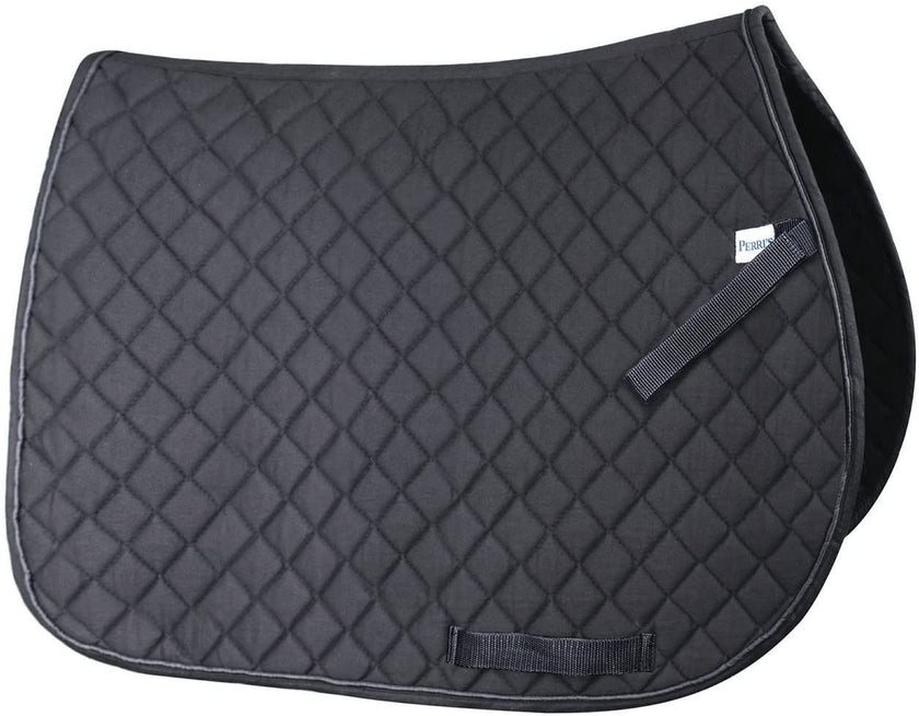 Perri’s® Everyday Saddle Pad Pony - Black