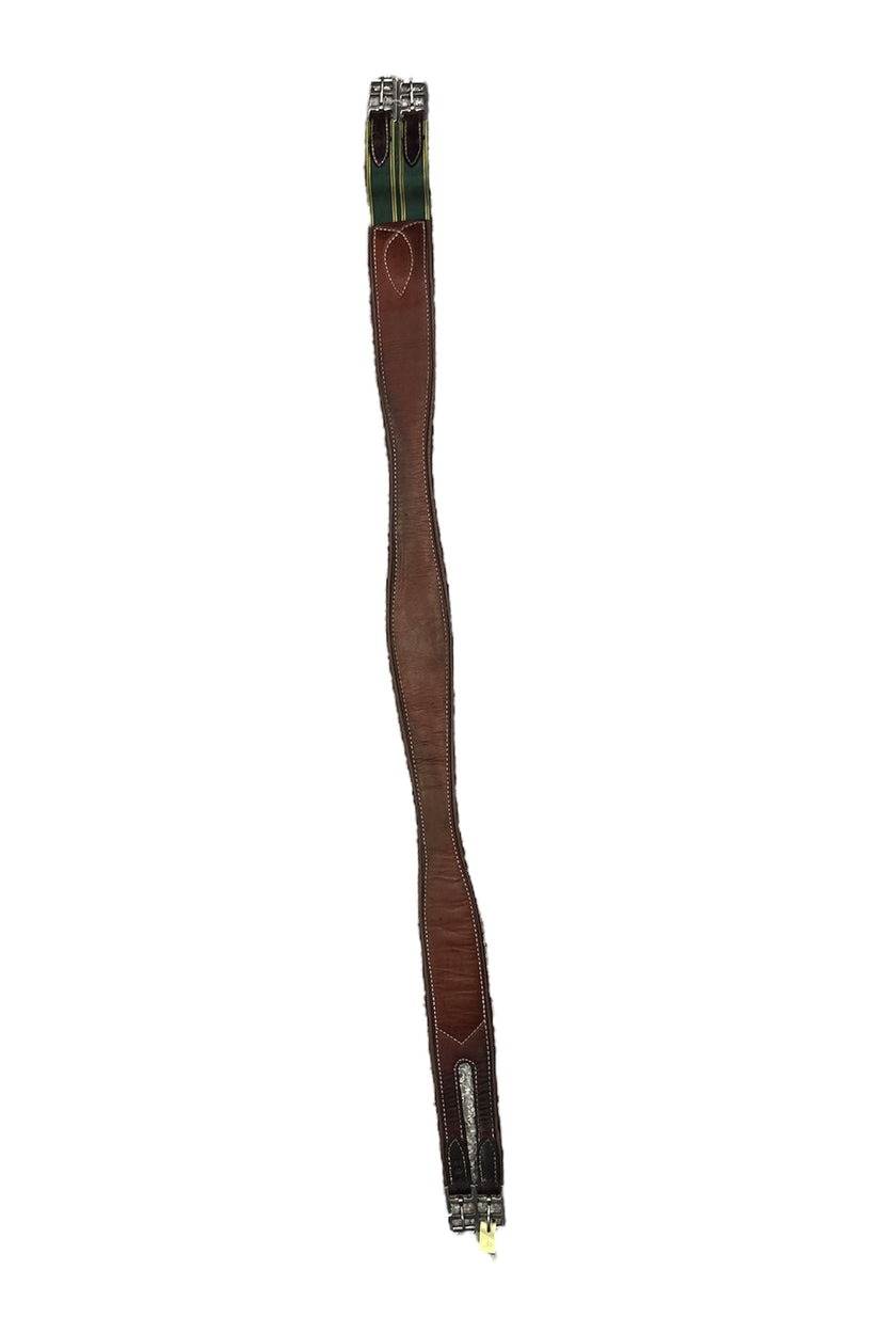 KHS-E stitched leather girth