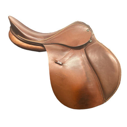 KHS CONSIGNMENT ZALDI ALL PURPOSE SADDLE ROYAL DELUXE 18” 4957