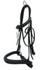 KHS CONSIGNMENT Padded Crown and Crank Dressage Bridle 3345