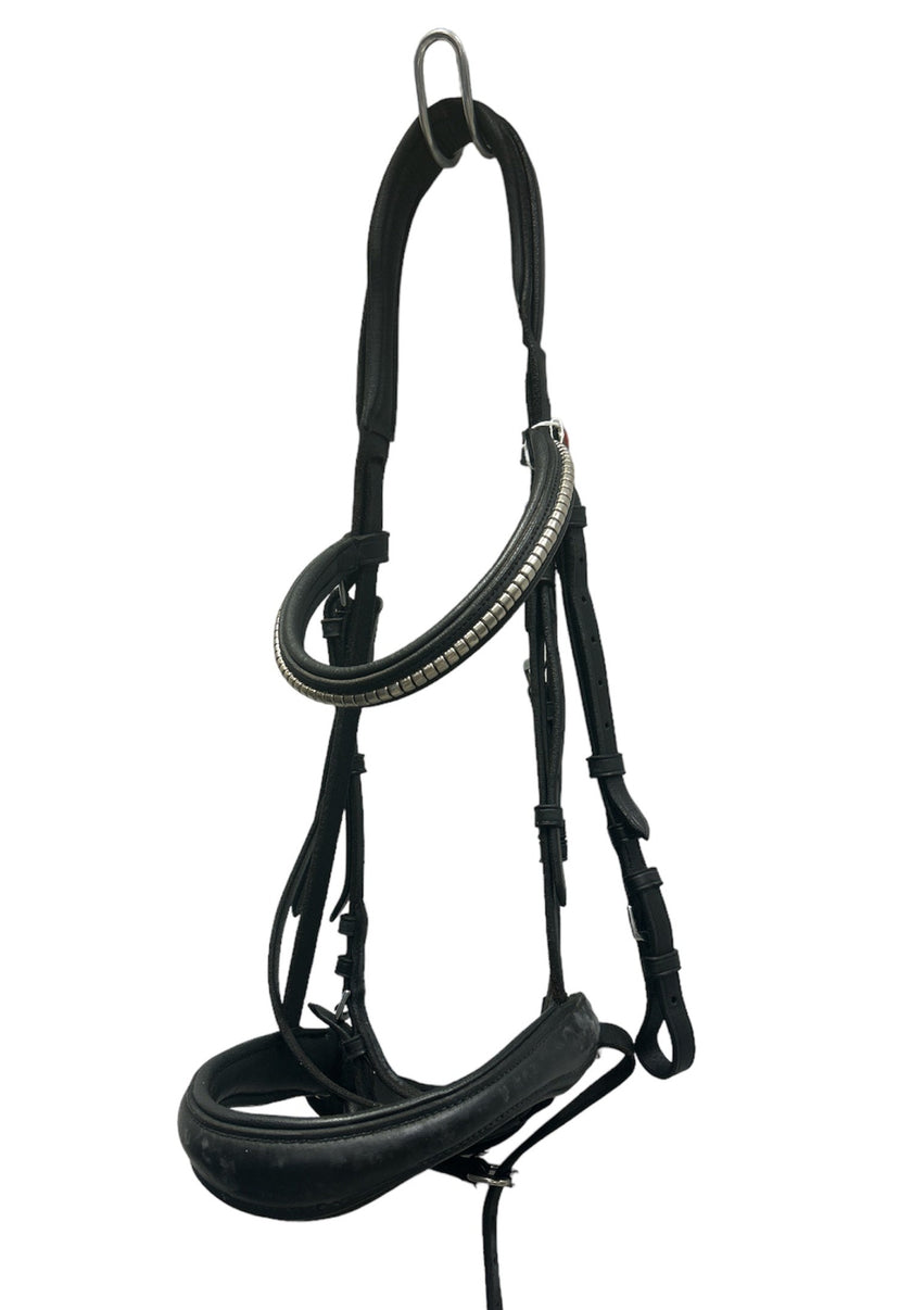 KHS-C Kieffer Black Dressage Bridle 3345