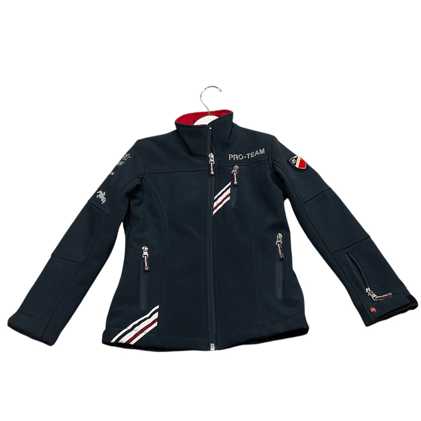 KHS-E Navy 128(8-9 yrs) Kids Pro Team  Soft Shell Coat