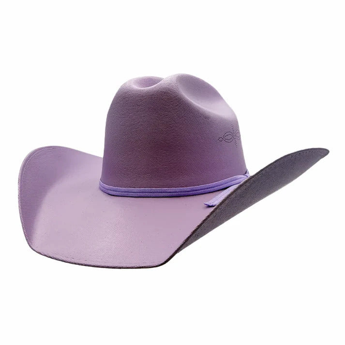 AHM Pioneer Canvas Western Cowboy Hat in lilac
