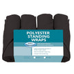 Polyester Standing Wraps Black