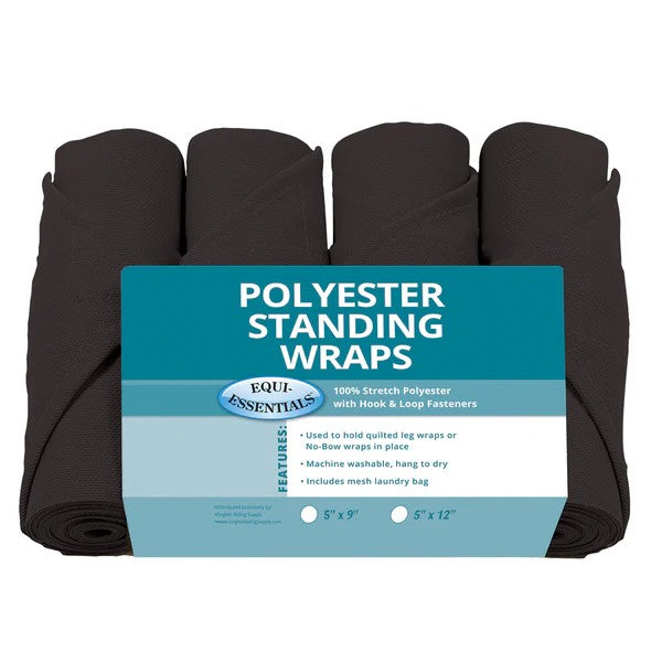 Polyester Standing Wraps Black