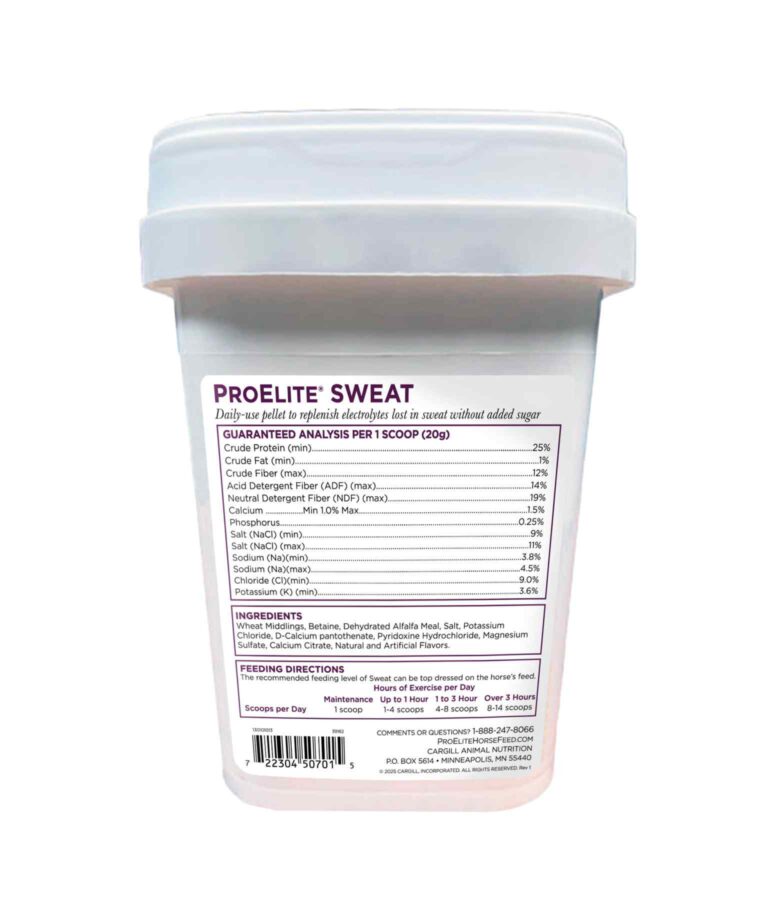 ProElite Sweat Supplement - 3 lbs back