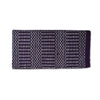 Professional's Choice Double Weave Navajo Saddle Blanket Purple and Black