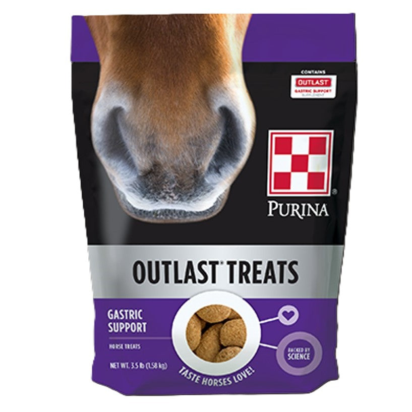 Purina® Outlast® Horse Treats with Gastric Support 3.5lb bag