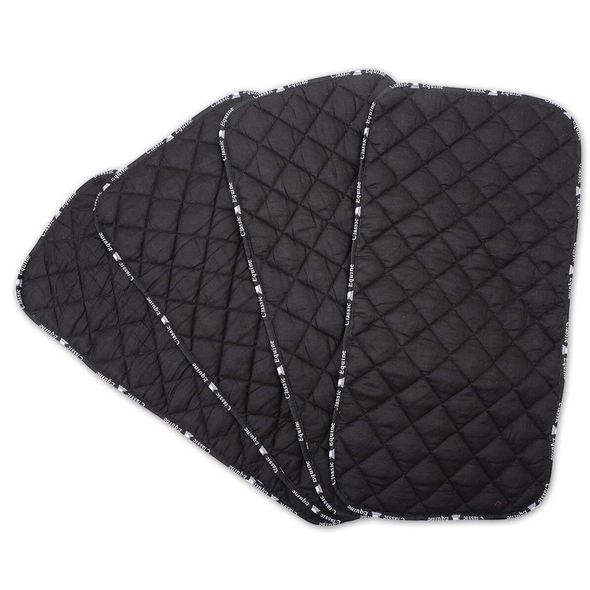 Quilted Standing Wraps Black
