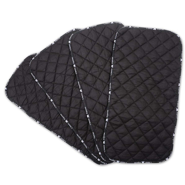 Quilted Standing Wraps Black
