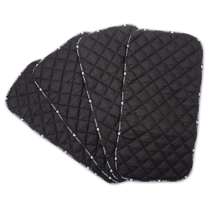 Quilted Standing Wraps Black