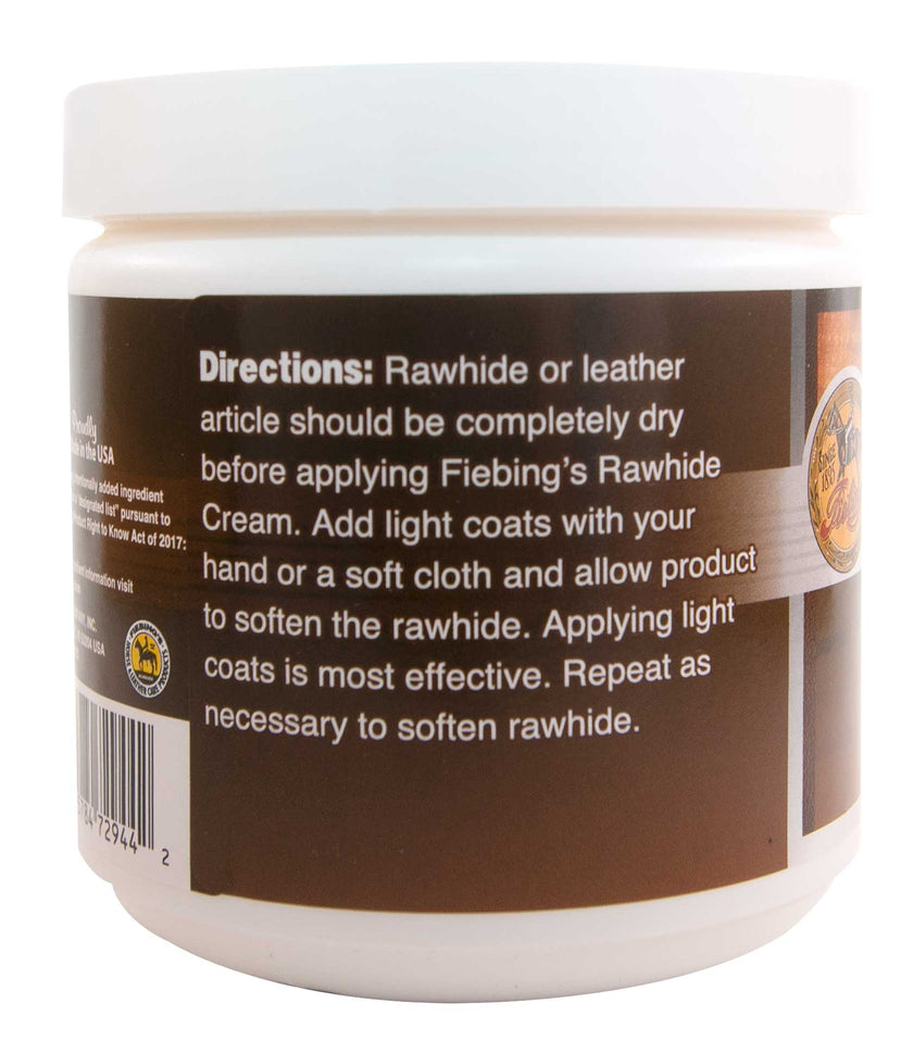 Fiebing's Rawhide Cream - 14oz