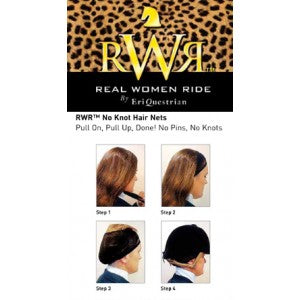 RWR No Knot Hair Nets instructions