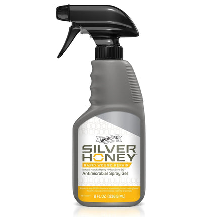 Absorbine® Silver Honey® Rapid Wound Repair Spray Gel 8 oz Front