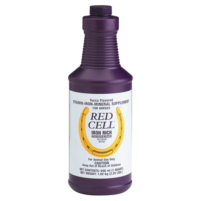 Red Cell Vitamin-Iron-Mineral Supplement for Horses - 1 Quart
