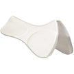 Roma Protek Saddle Pad with Lift Front  - White