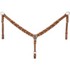 Royal King Braided Leather Breastcollar light oil