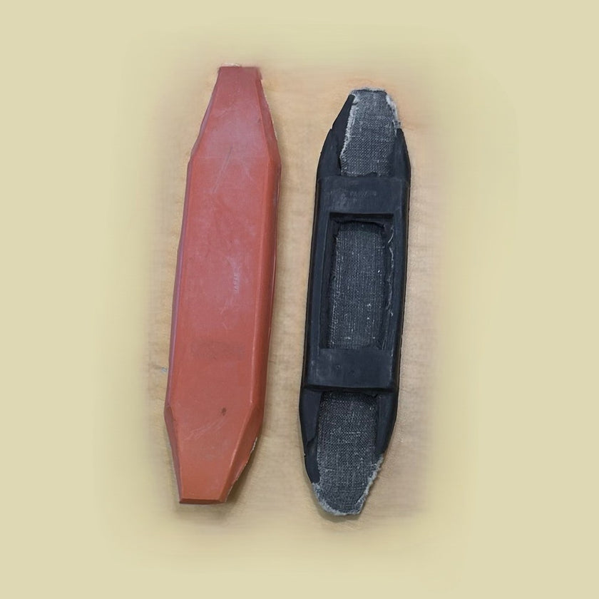 Rubber Curb Chain Guard black and brown