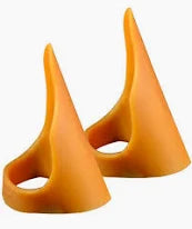 Rubber Scalping Boots showing pair