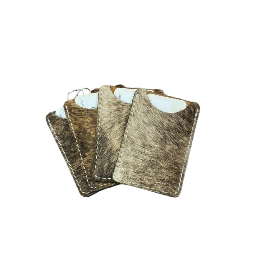 SIT Cowhide Phone Card Holder shows multiple examples of the options available, each with a slightly different shade.