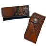 SIT Assorted Tooled Leather Wallets showing examples of options available
