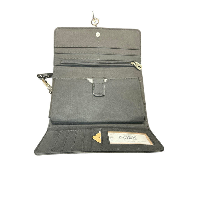 SIT Buckle Collection Security Style Wallet - Gray wallet with multiple compartments 